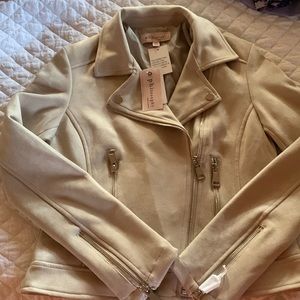 Philosophy Republic new XS jacket beige zipper up